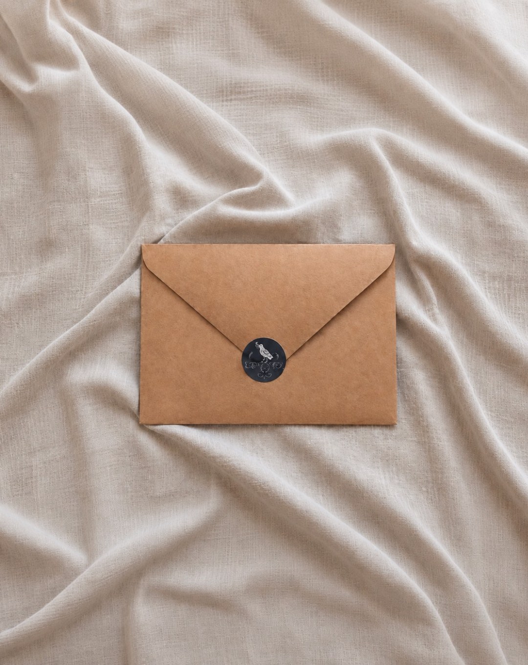 November's "Miracles" envelope, sealed and waiting